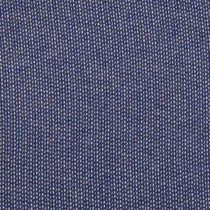 Blue With  Small White Points - Knitted Fabric